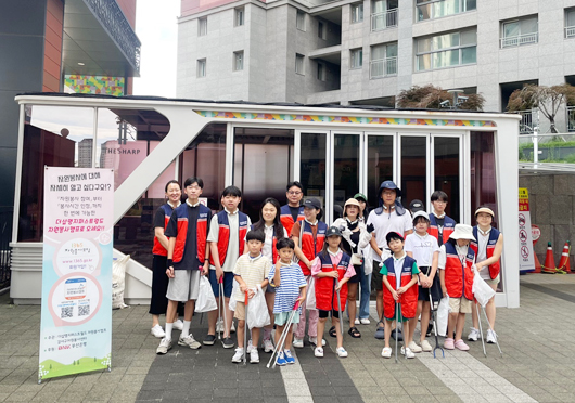 더샵 명지퍼스트월드 자원봉사캠프